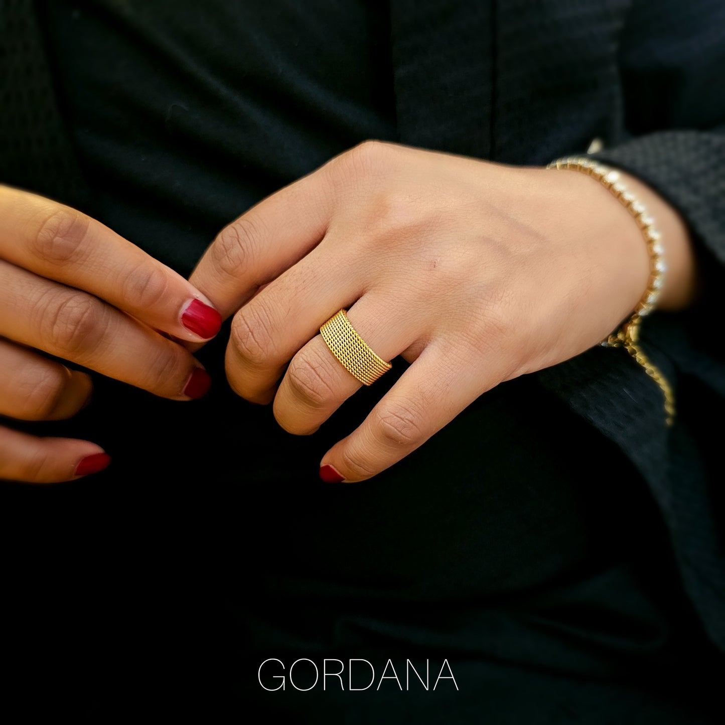 Eleonor stainless steel Ring