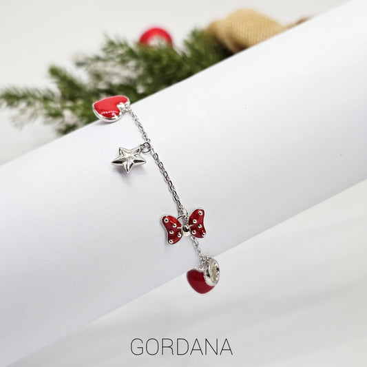 Silver Bracelet Symphony of Romance