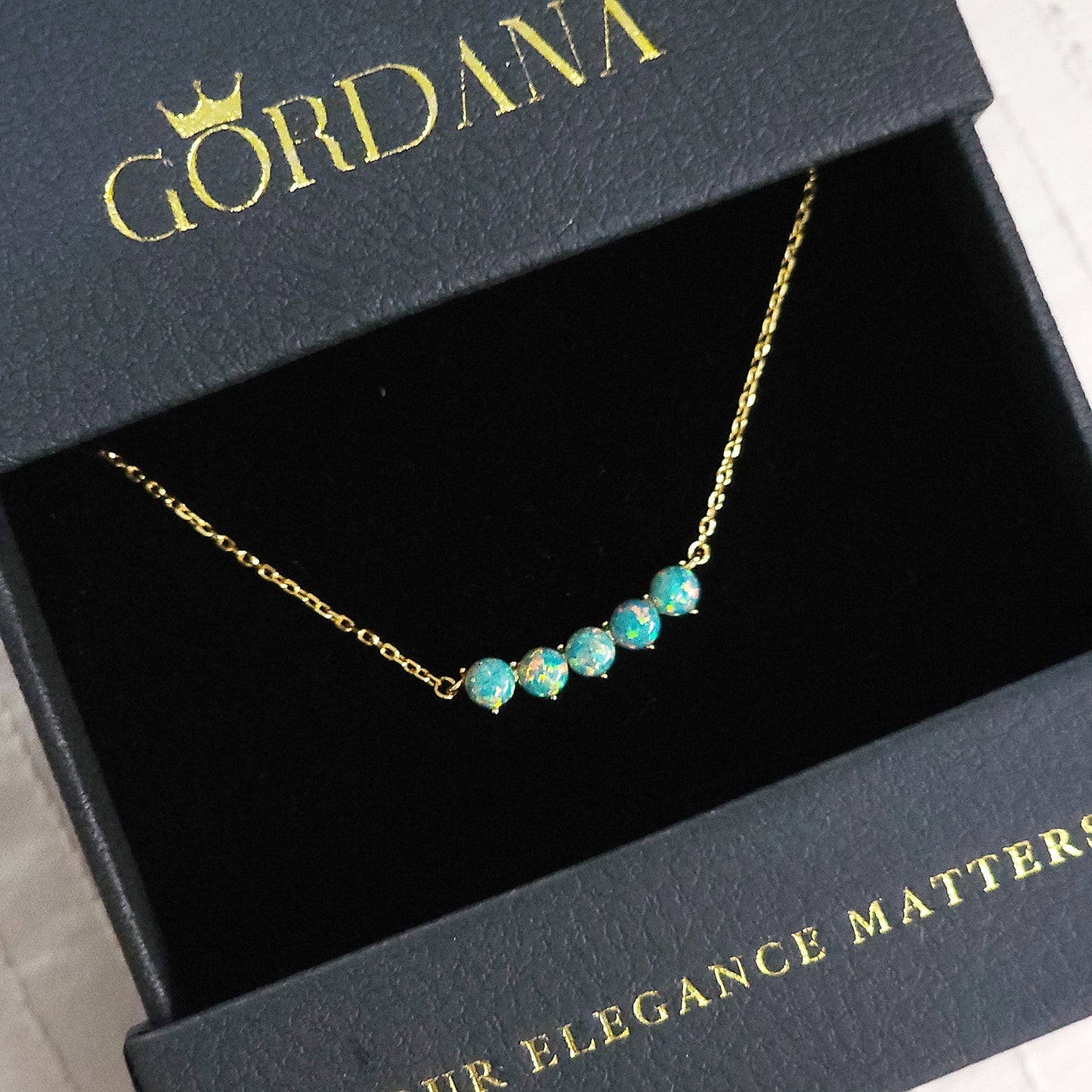 Silver Necklace - Gold plated