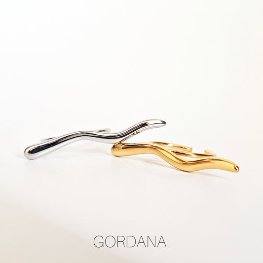 Twist of Gold stainless steel Ring