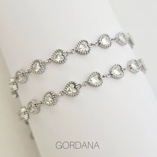 Radiance stainless steel Bracelet Silver