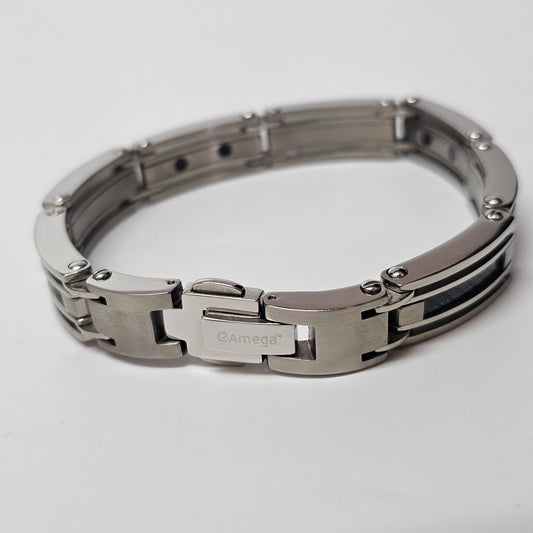 Genuine Leather and stainless steel bracelet - Gordana Moda