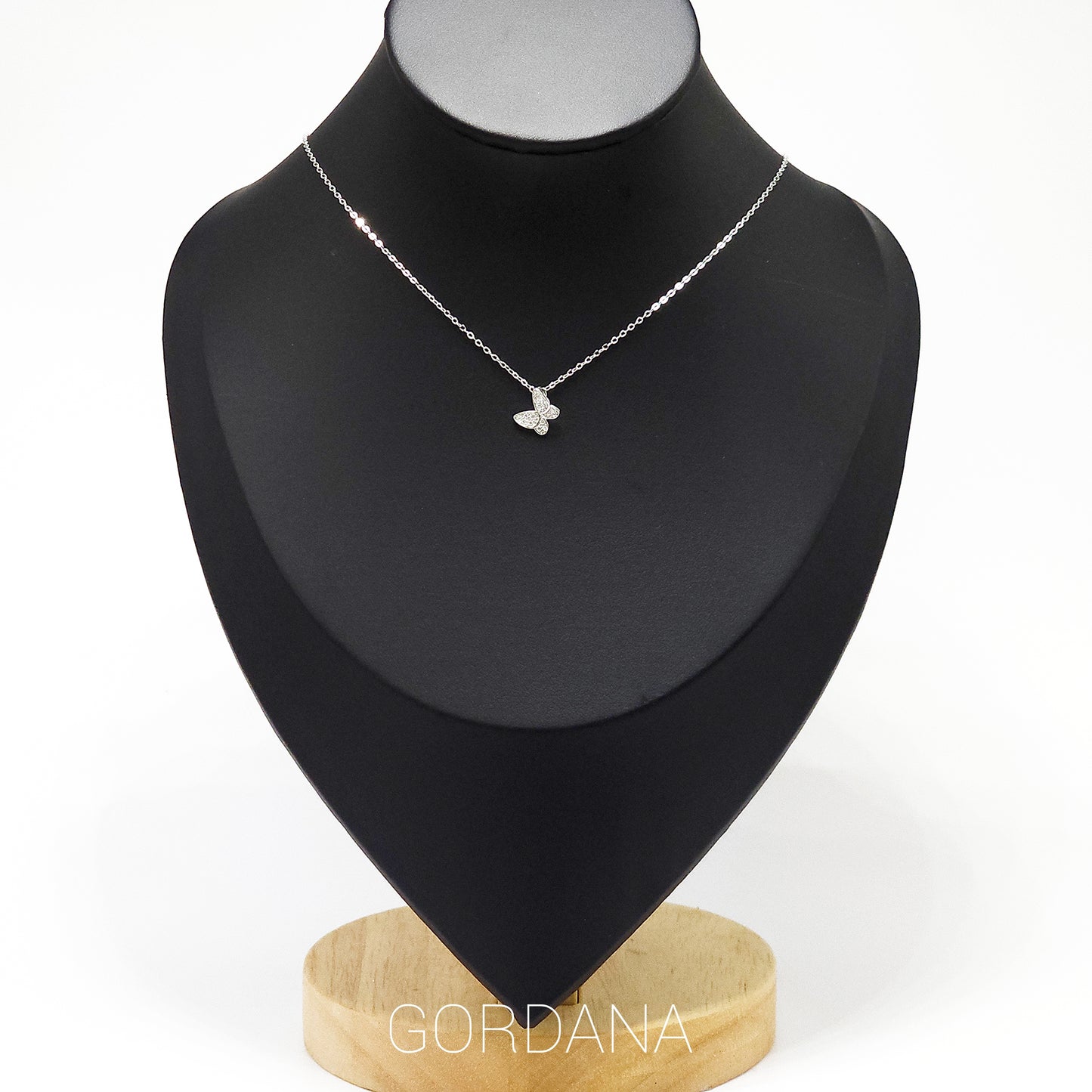 Butterfly Necklace - Silver