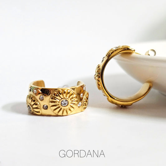 Stainless steel semi hoops