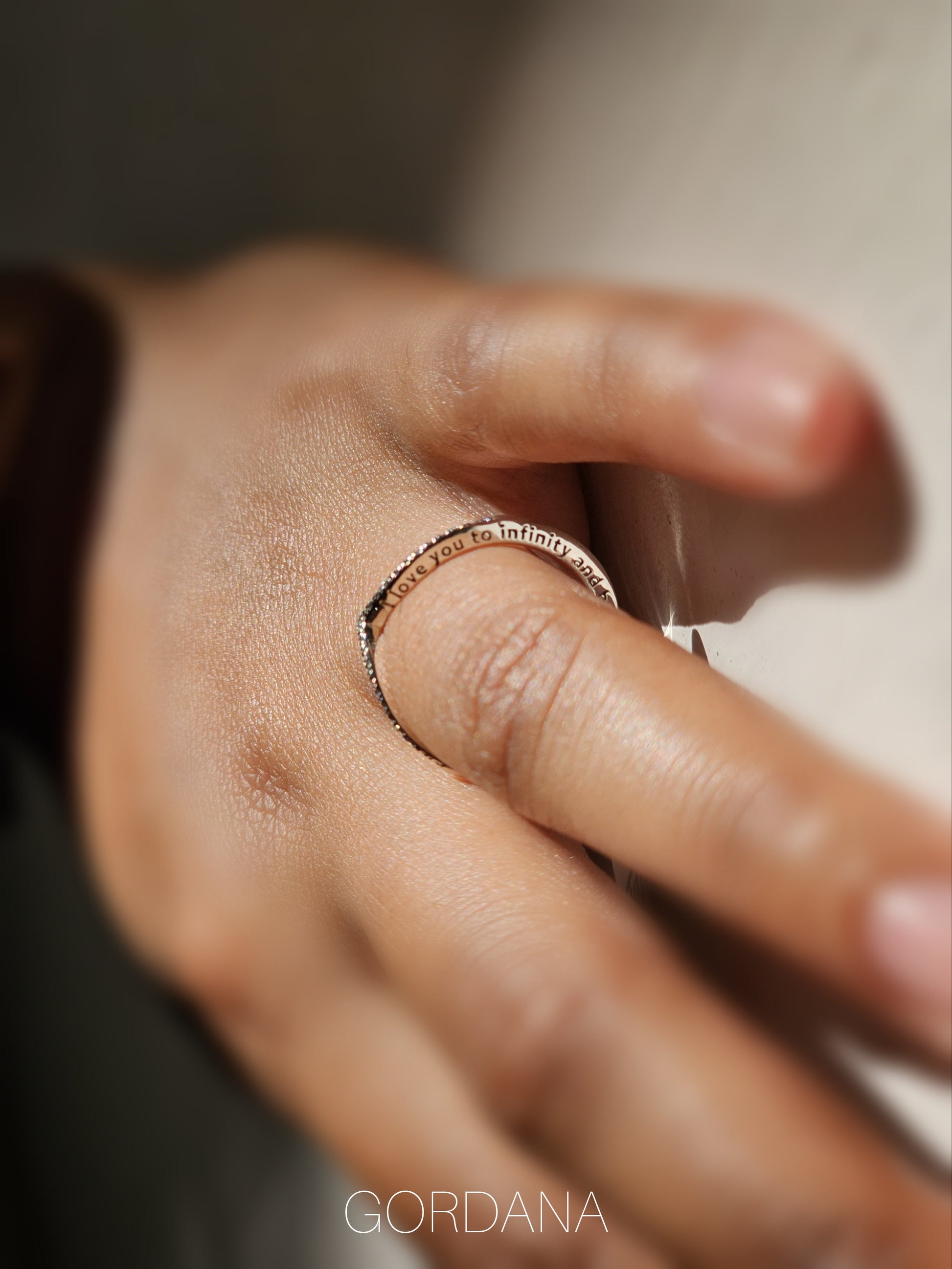 Elegant silver stainless steel ring with embedded gemstones, unisex fashion jewelry for Mauritius, Europe, USA style.