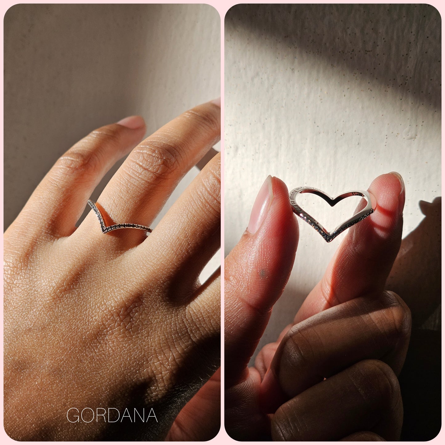 Silver stainless steel ring with a heart-shaped gemstone design, elegant unisex fashion jewelry.