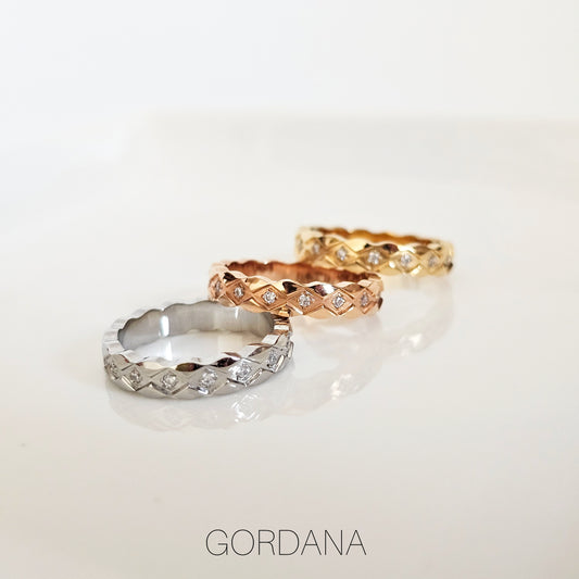 Zia stainless steel Ring