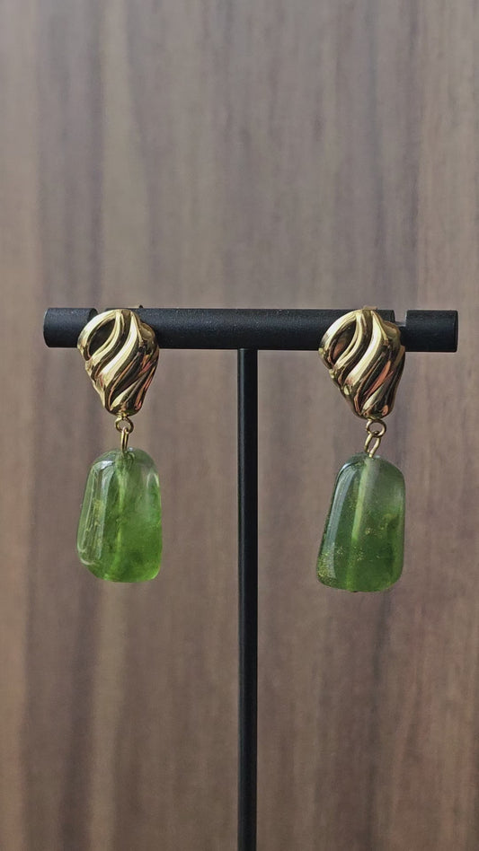 Drop dangle earrings - stainless steel