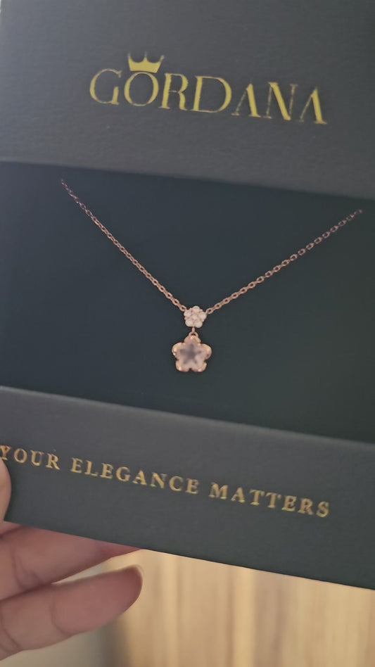 Gordana Jewelry Flower Necklace - Mauritius