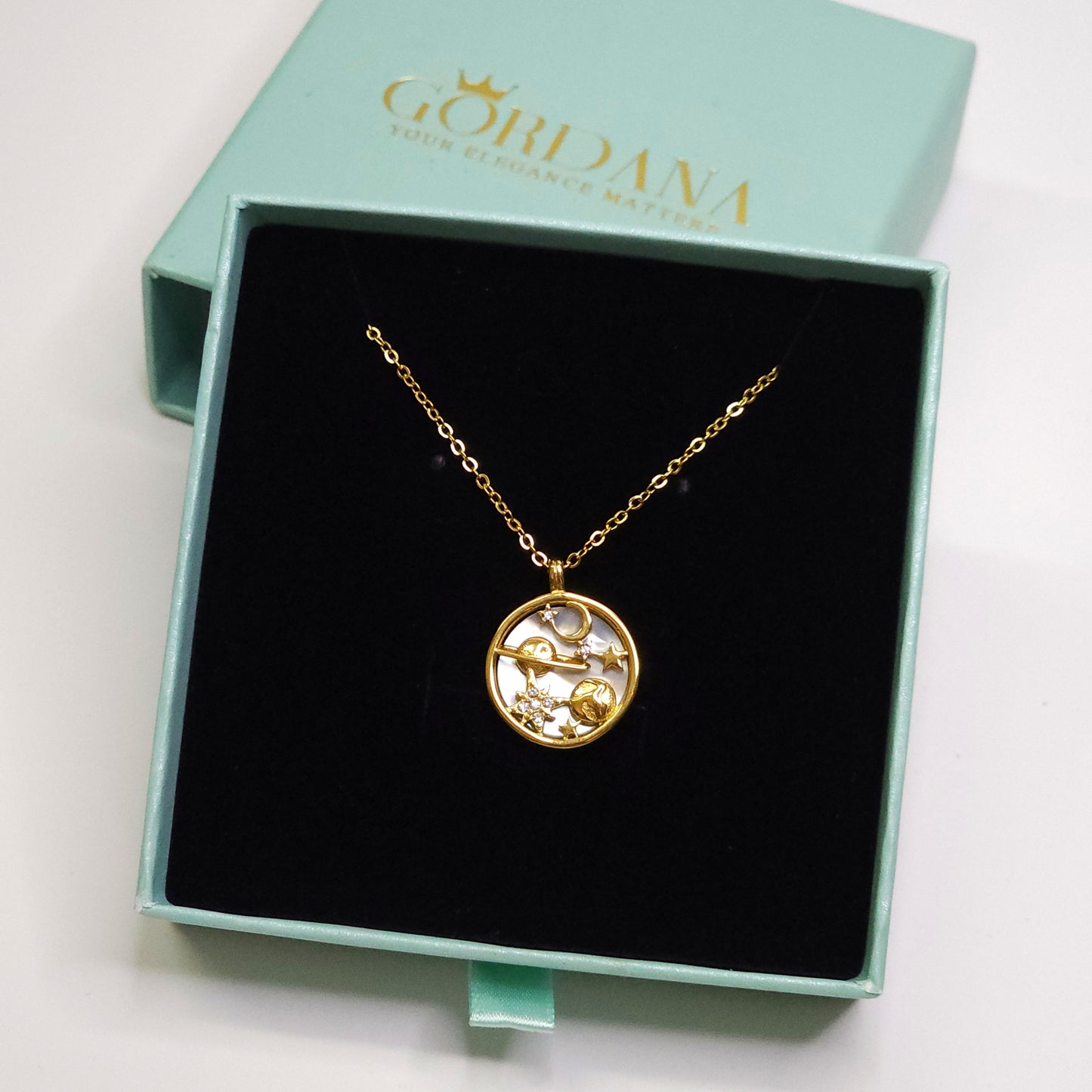 Celestial Wonders stainless steel Necklace