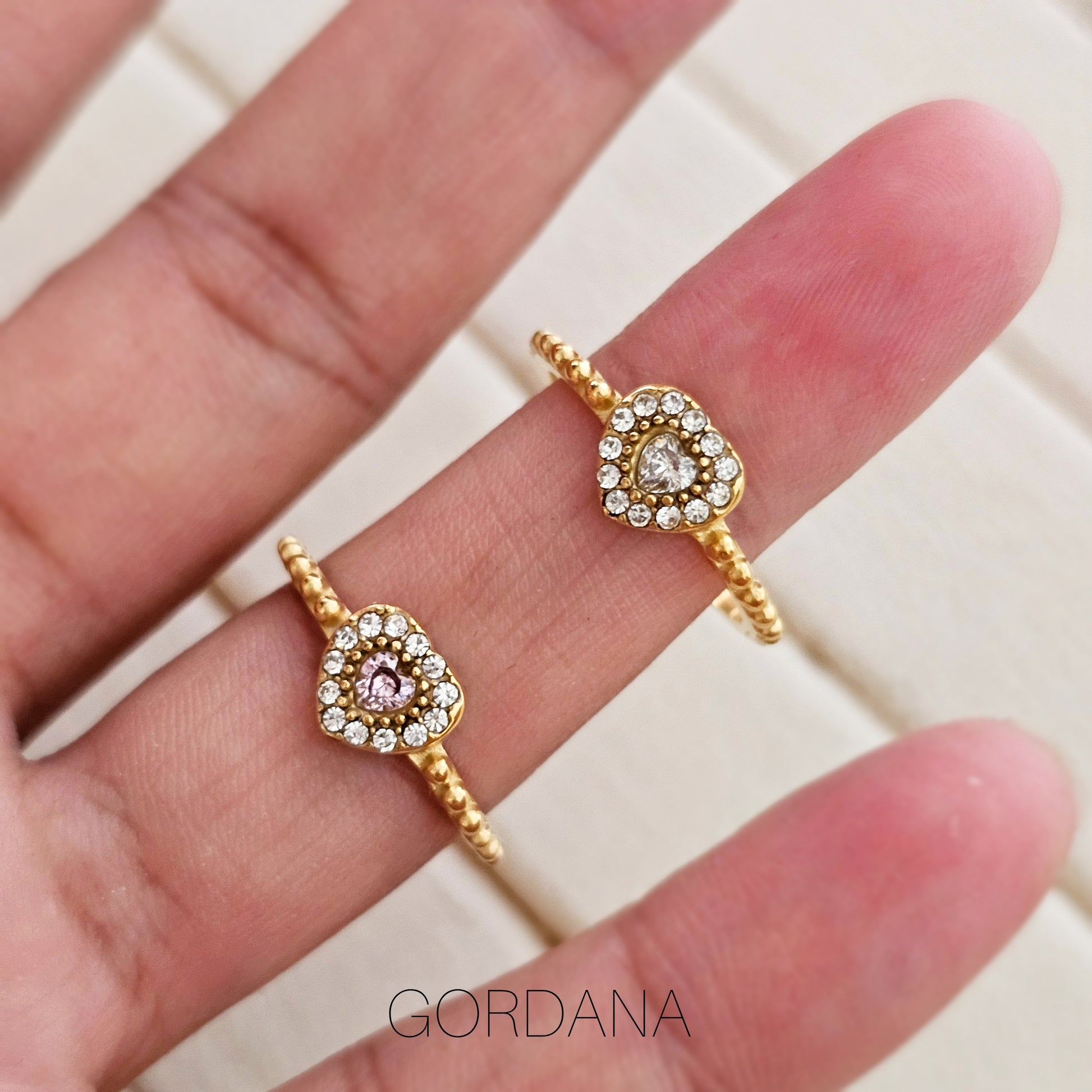 Evelina Ring - stainless steel - Gordana Moda