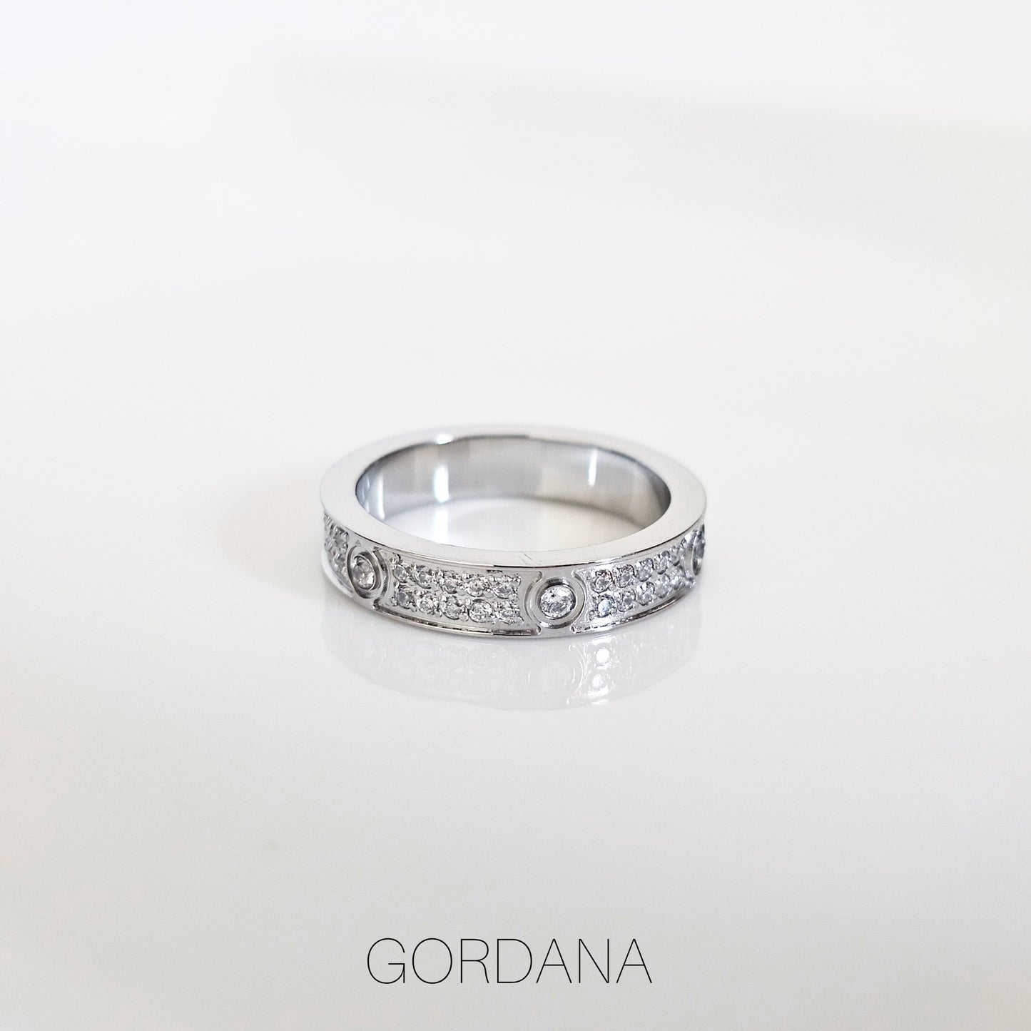 Stainless steel rings -Size 6 only