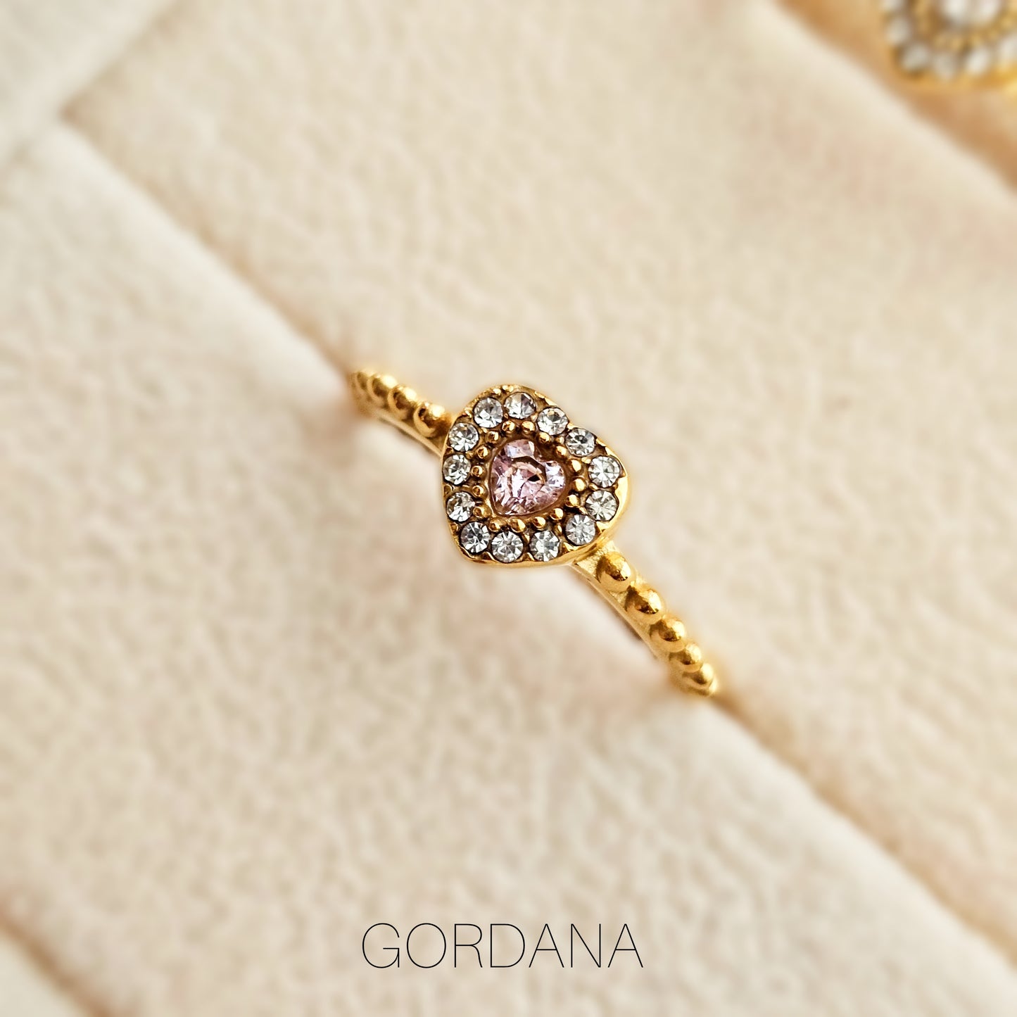 Evelina Ring - stainless steel - Gordana Moda