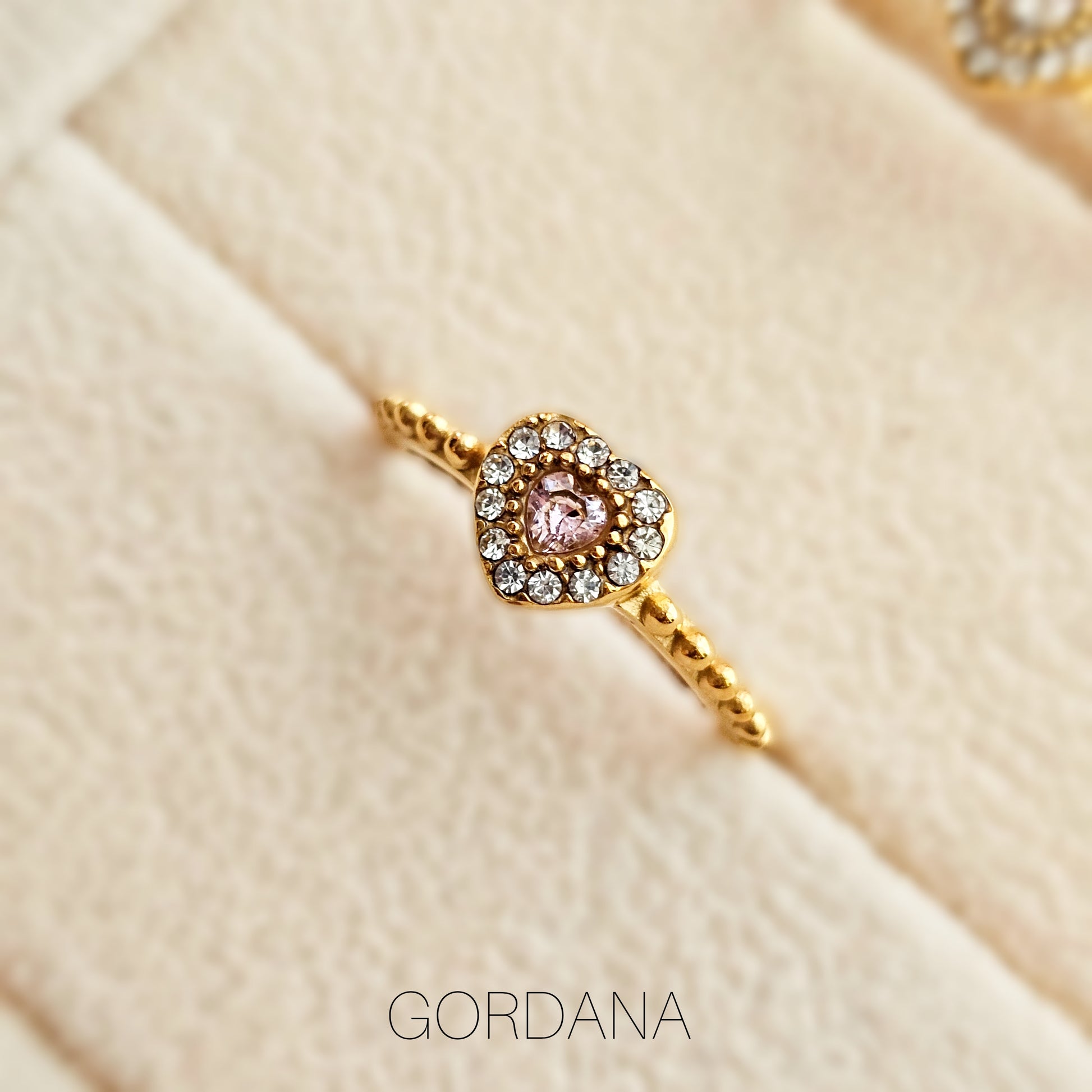 Evelina Ring - stainless steel - Gordana Moda