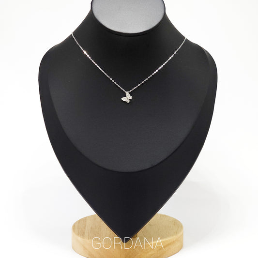 Butterfly Necklace - Silver