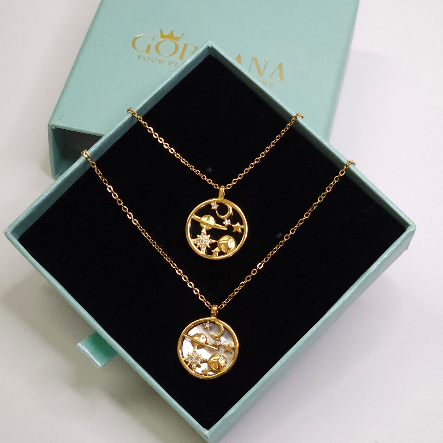 Celestial Wonders stainless steel Necklace