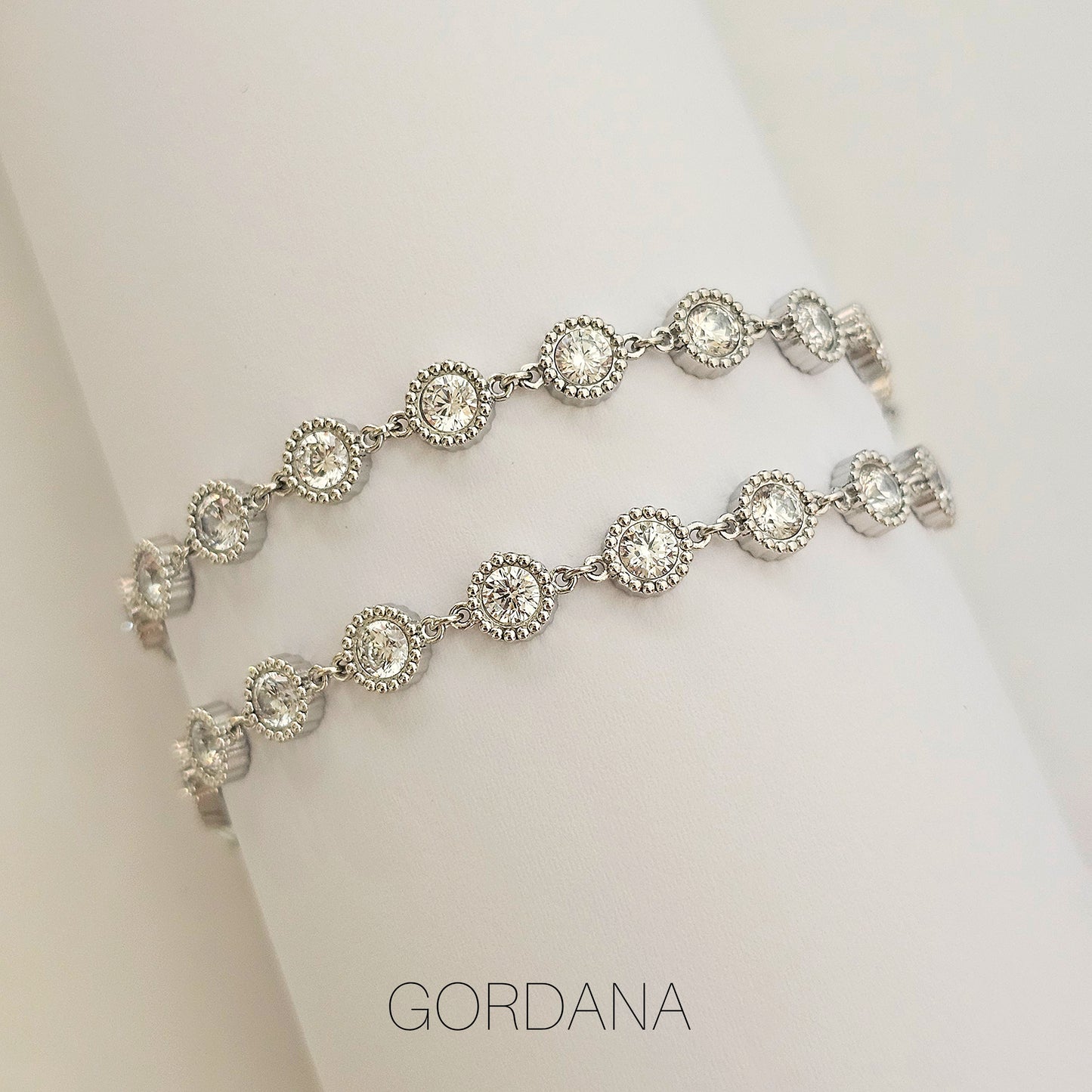 Radiance stainless steel Bracelet Silver