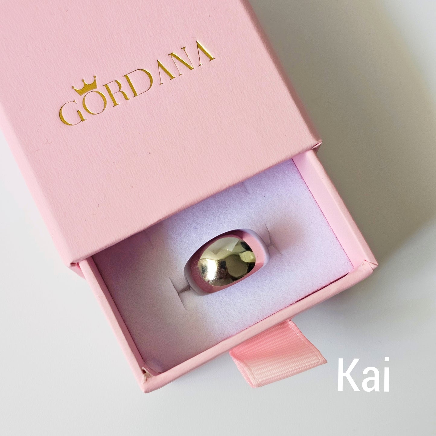 Bellamy and Kai stainless steel rings - Gordana Moda