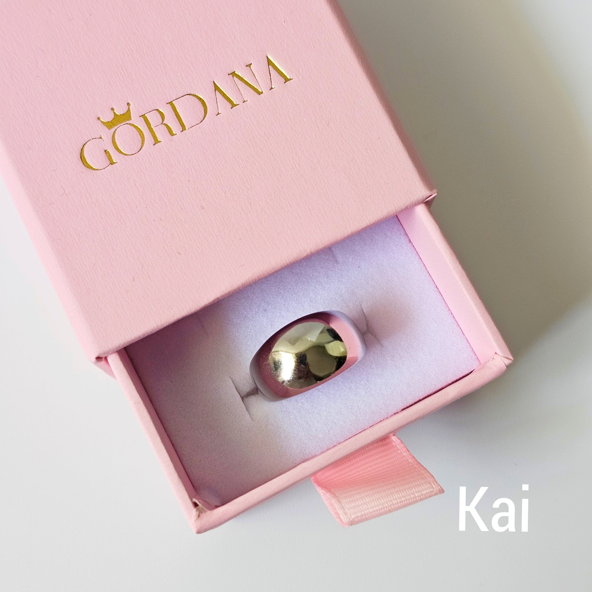Bellamy and Kai stainless steel rings - Gordana Moda