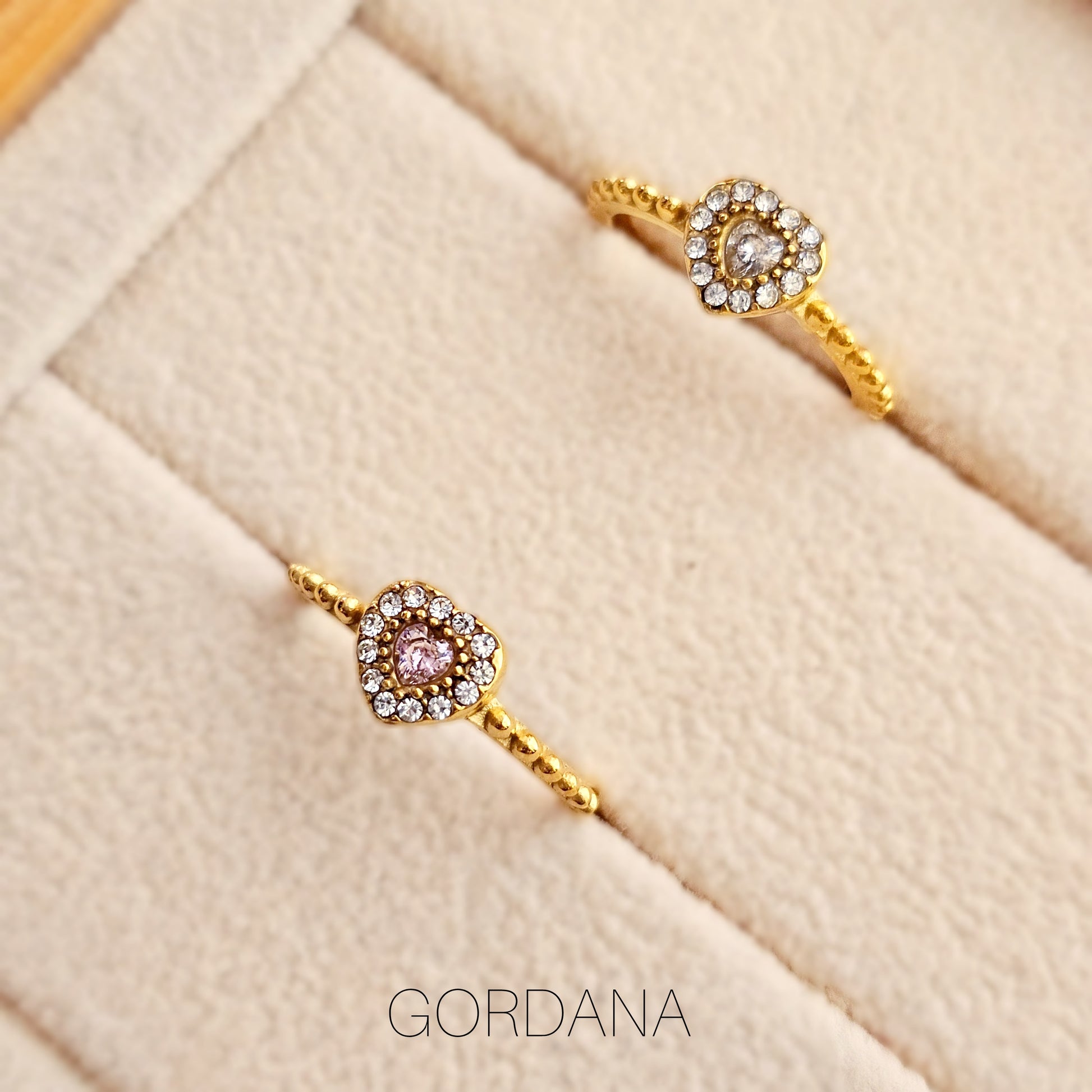 Evelina Ring - stainless steel - Gordana Moda