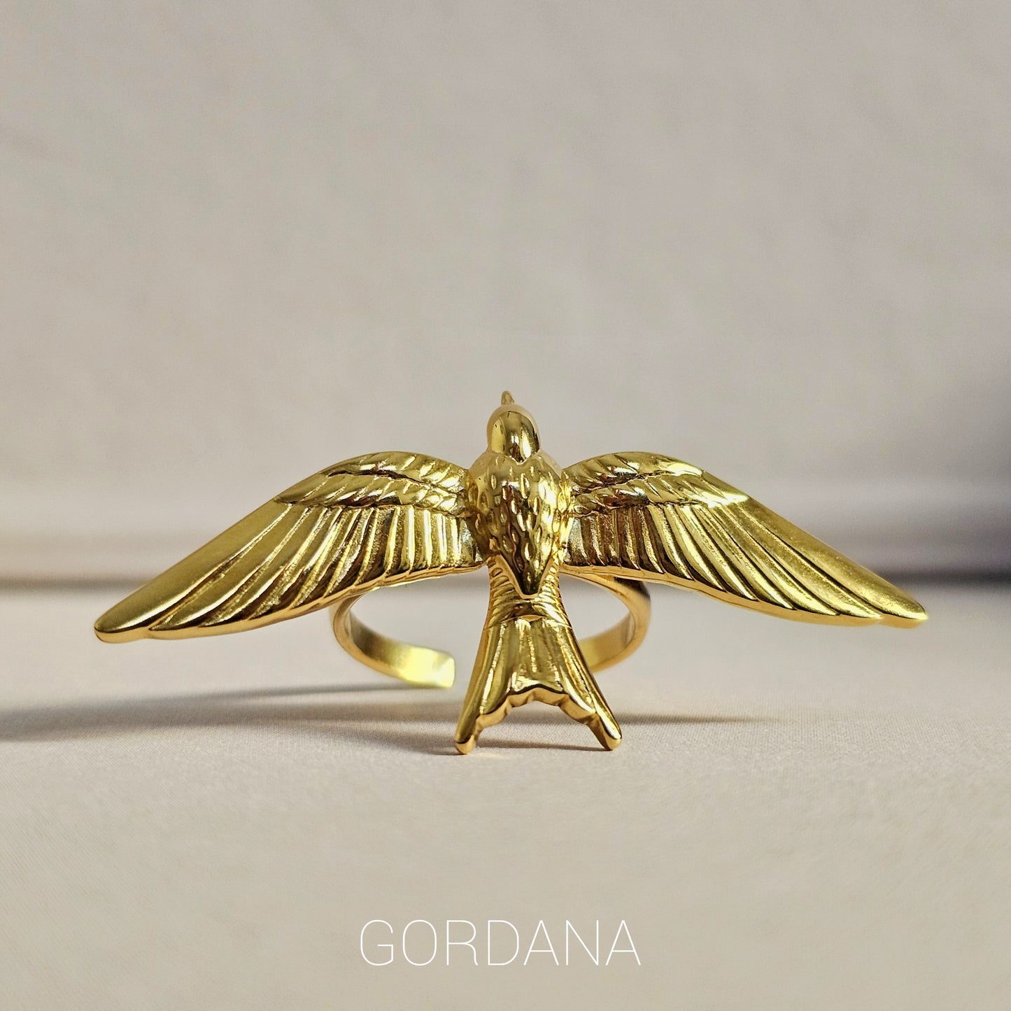 Fearless stainless steel Ring - Gordana Moda